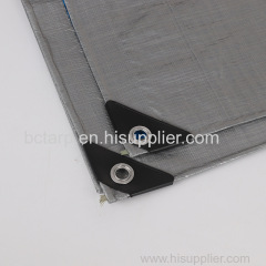 blue silver Heavy-Duty Finished PE Tarpaulin Finished Tarpolin cargo Cover