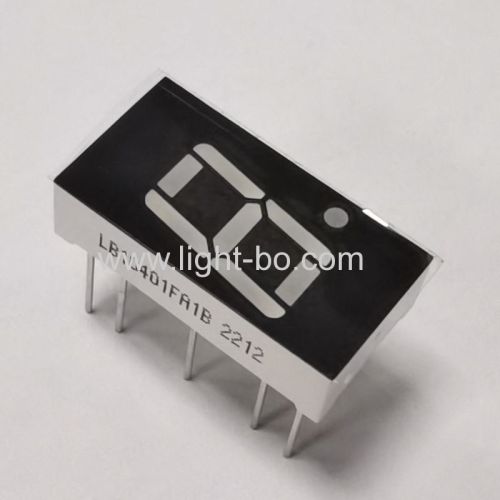 Ultra red Single digit 0.4 7 segment led display common cathode for digital weighing scale indicator