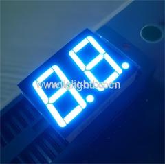 Ультра синий, 2 цифры, 14,2 мм, 7-сегментный светодиодный дисплей, общий катод для цифрового индикатора