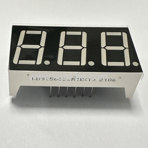 Ultra Bright Red 3-Digit 0.56 7-Segment LED Display common anode for Oven Temperature Controller