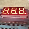 Ultra bright red 3 Digit 14.2mm 7 Segment LED Display common cathode for Instrument panel