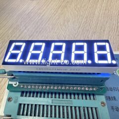 Ultra bright white 5 Digit 14.2mm 7 Segment LED Display Common Anode for Process Control