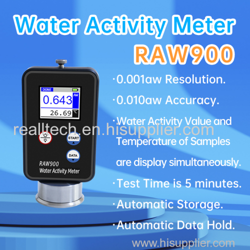 High-precision Water Activity Analyzer 0.001aw Resolution