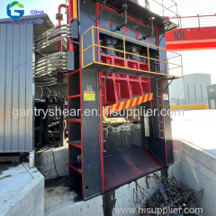 GSHA Hydraulic Scrap Iron Steel Plate Ship Plate Steel Cutting Machine