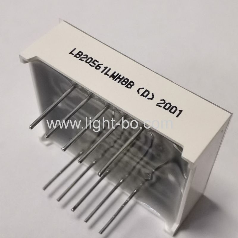 두 자리 0.56" 공통 음극 울트라 화이트 7 segent led 디스플레이