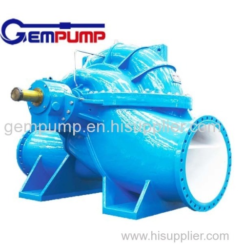 China Horizontal Double Suction Single Stage Split Casing Centrifugal Water Pump