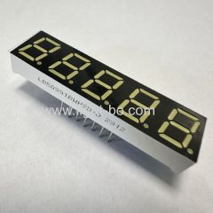 Ultra bright white 0.39inch 5 Digit LED Display 7 Segment common anode for process control