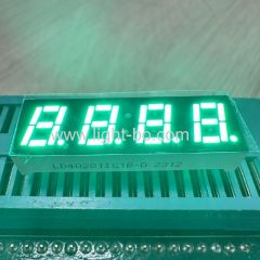 Pure Green 7mm 4 Digit 7 Segment LED Display common anode for humidity indicator