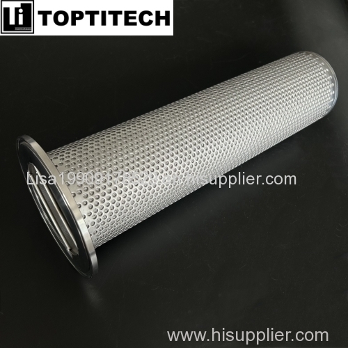Sintered SUS316L Wire Mesh Filter Tube with Perforated Support Layer