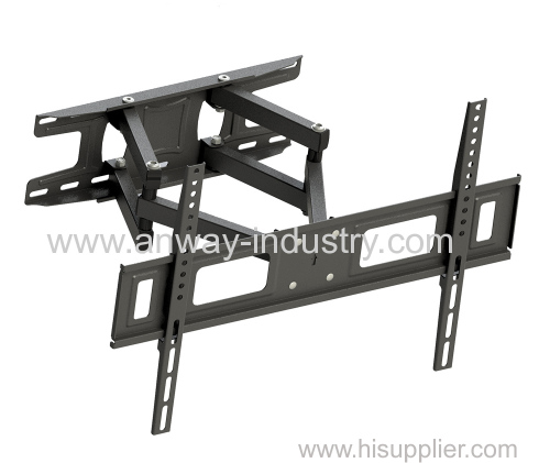 Articulating Dual Arm Tilt TV Wall Mount Bracket