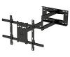 Full Motion TV Wall Mount for Most 37-70 Inch Wall Mount TV Bracket Articulating Swivel Tilt Extension