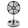 Design Adjustable Office Desk Table Football Folding Electric Fan with Light