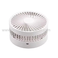 5 Inches Rechargeable Flexible Folding USB White Mini Size Fan