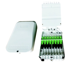 16 Cores Indoor Fiber Termination Box Fiber Optic Cable Termination Boxes Wall Mount Termination Box