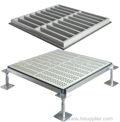 Resflor Steel Perforated Raised Access Floor