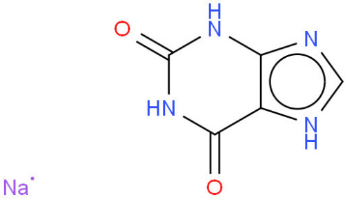 Xanthine sodiuM salt CAS:1196-43-6