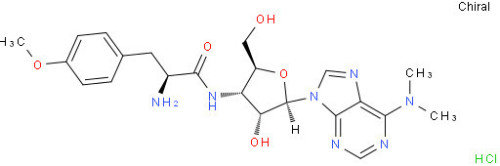 PUROMYCIN DIHYDROCHLORIDE CAS:58-58-2 WHITE POWDER