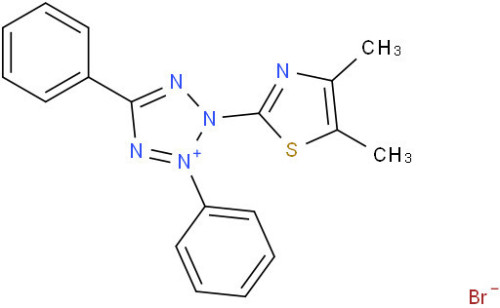 Thiazolyl blue tetrazolium bromide CAS: 298-93-1