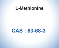 L-Met-OH Industrial Fine Chemicals L-Methionine CAS 63-68-3