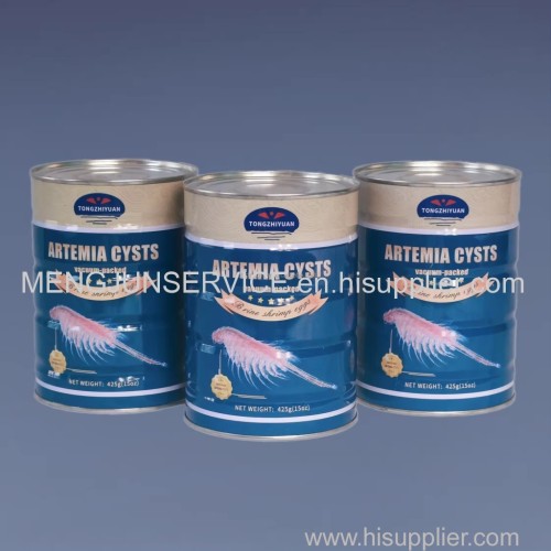 425g/can Brine Shrimp Eggs Premium A Grade 90% Hatch RateGreat Salt Lake Artemia Cyst Brine Shrimp Eggs. Aral Sea Ar