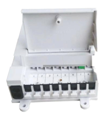 4 fibers Optical Network Terminal Box Wall Mount Termination Box Small Terminal Box Fiber Optic Splitter Box