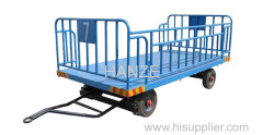 towed type equipment cart airport trailer aircraft service equipment baggage trolley