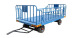 towed type equipment cart airport trailer aircraft service equipment baggage trolley