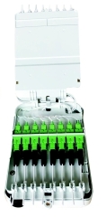 16 fibers FTTx Termination Box Indoor Fiber Termination Box FTTH Termination Box Fiber Optic Splitter Box