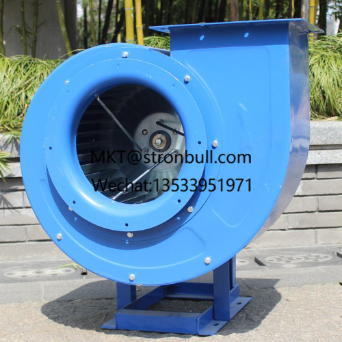 Stronbull multi wing centrifugal fan equipped with electrostatic oil fume purifier to exhaust kitchen oil fume