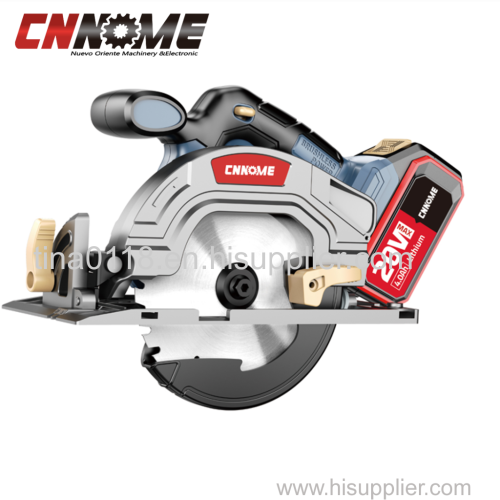 Brushless electric circular saw cordless lithium battery CCS165