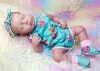 Newborn Vinyl Reborn Baby Lifelike Doll Girls