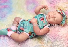 Newborn Vinyl Reborn Baby Lifelike Doll Girls