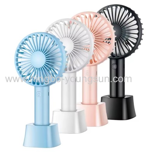 2024 New mini portable desktop can tilt back and forth usb handheld fan