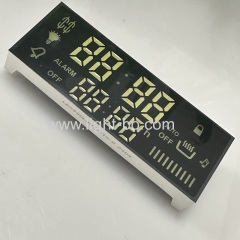 Ultra bright white dual line 4 Digit LED Display 7 Segment Common cathode for gas cooker/over timer