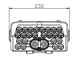 48 fibers FTTH Fiber Optic Termination Box Fiber Optic Cable Box Wall Mount Fiber Termination Box