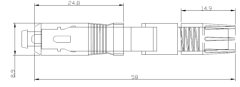 Mechanical Fiber Optic Connector-Fiber Pre-embeded Tech Fiber Optic Cable Connectors Apc Fiber Optic Connector