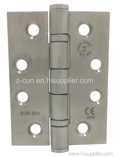 Stainless steel hinge 4"x3"x3mm-2BB-EN14(1.4301G14)
