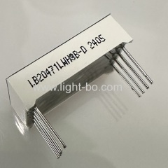 2 Digit 12mm 7 Segment LED Display common cathode Ultra bright white for temperature control