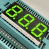Super bright Green 3 Digit 13.2mm 7 Segment LED Display common cathode for Temperature Controller