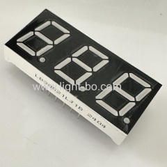 Super bright Green 3 Digit 13.2mm 7 Segment LED Display common cathode for Temperature Controller