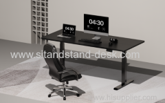 3 Segment Desk Adjustable Electric Double Motors Height Adjustable Sit Standing office Table Desk