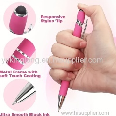 1.0mm black Refill Metal ballpoint pen