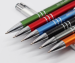 China professional manufacture luxury metallic promotional ball pen colorful metal ballpoint custom pen with logo pen