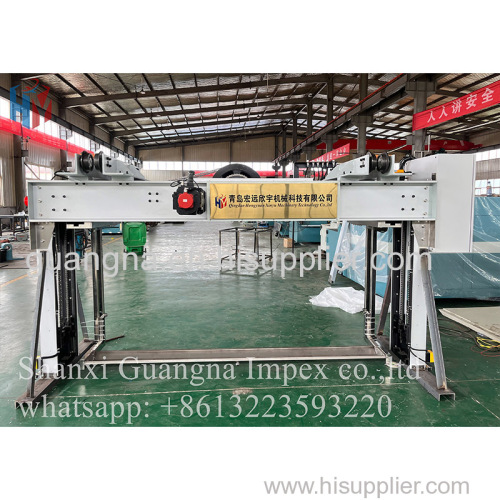 Automatic crane for gravure cylinder