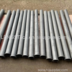 SiSiC radiant tubes sintered silicon carbide tube heating protective tube