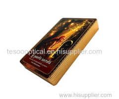 The golden tarot cards
