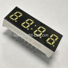 Ultra Bright White 4-digit 0.3-inch Common Anode 7 segment led display for medical instrument panell