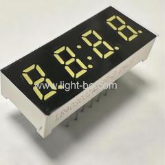 Ultra Bright White 4-digit 0.3-inch Common Anode 7 segment led display for medical instrument panell