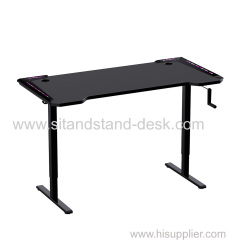 Hot Sale Gaming Computer Desk Racking Table PC Desk Height Adjustable Gaming Desk