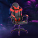2024 High Quality Pc Racing Gaming Chair Ergonomic Reclining Leather with Footrest Massage Gaming Chair Rgb